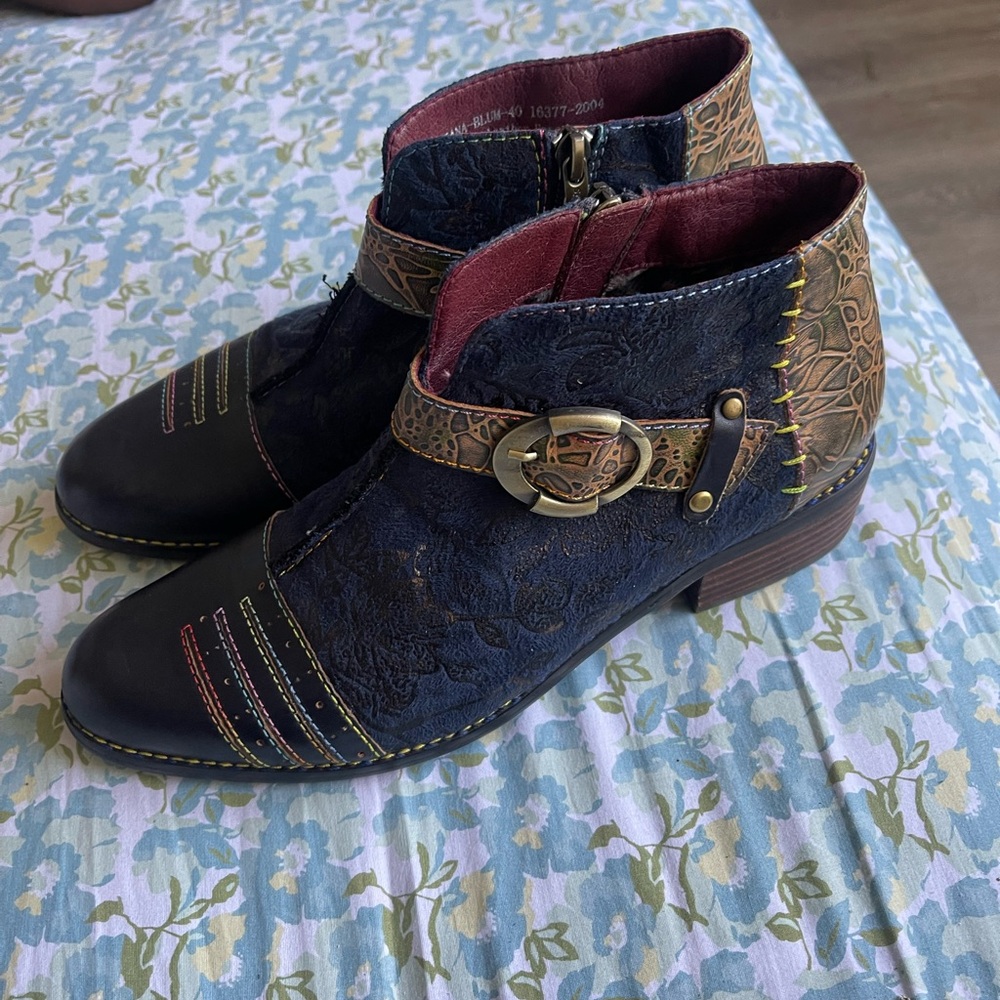 Spring by spring step L’artiste Georgiana booties - Picture 1 of 8